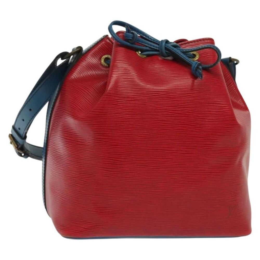Louis Vuitton Petit Noe Epi Leather Red Leather Shoulder Bag Bag